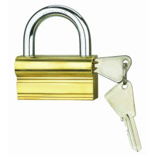 Верблюд стиль твердой латуни Padlock зеркало (BL645)